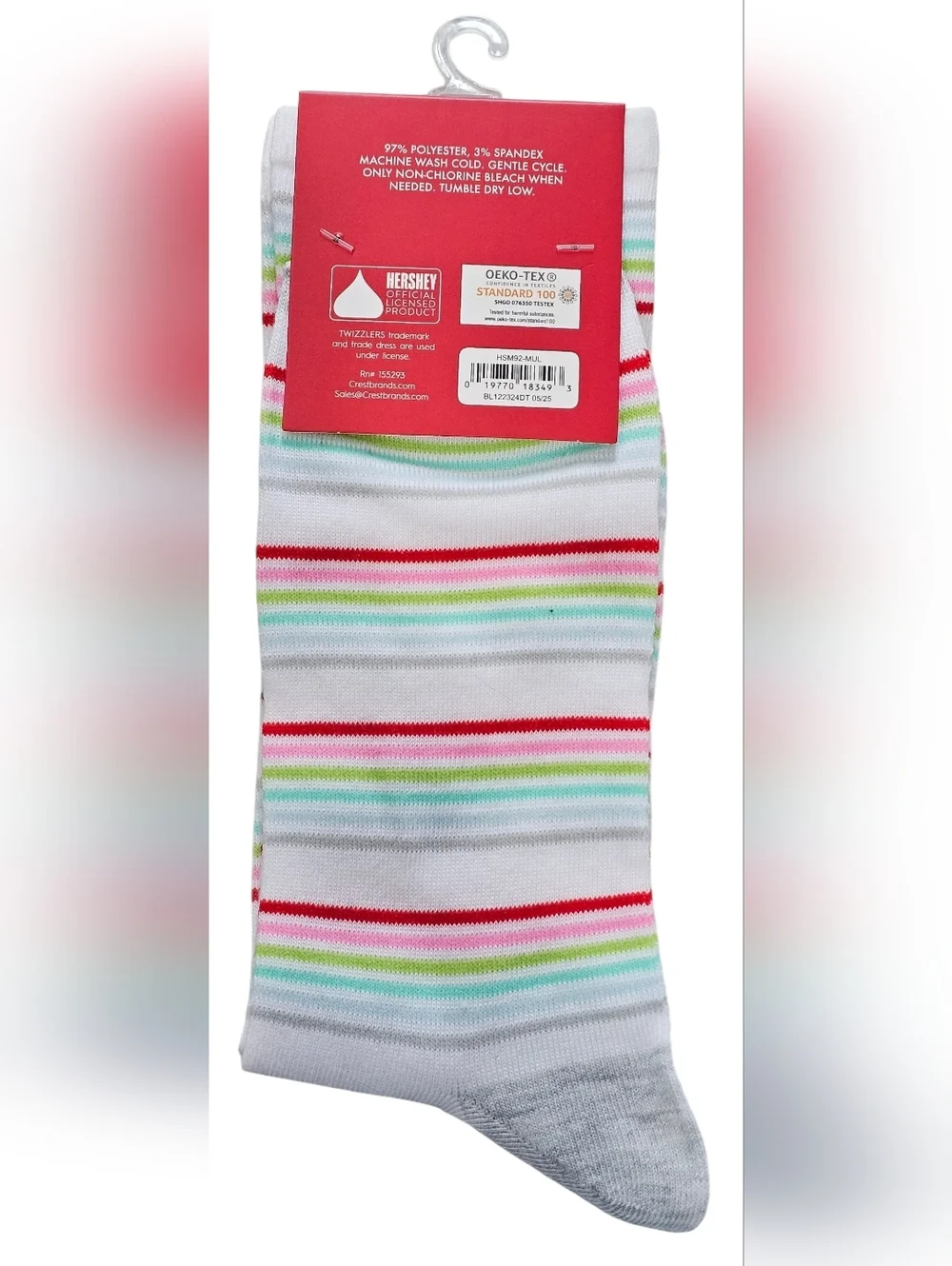 Men's Novelty Socks, Twizzlers And Charms Blow Pops, New